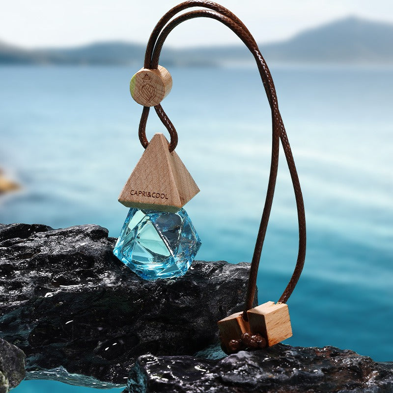Car Perfume and Aromatherapy Pendant, Essential Oil Fragrance,High-end Long-lasting Pendant for Cars