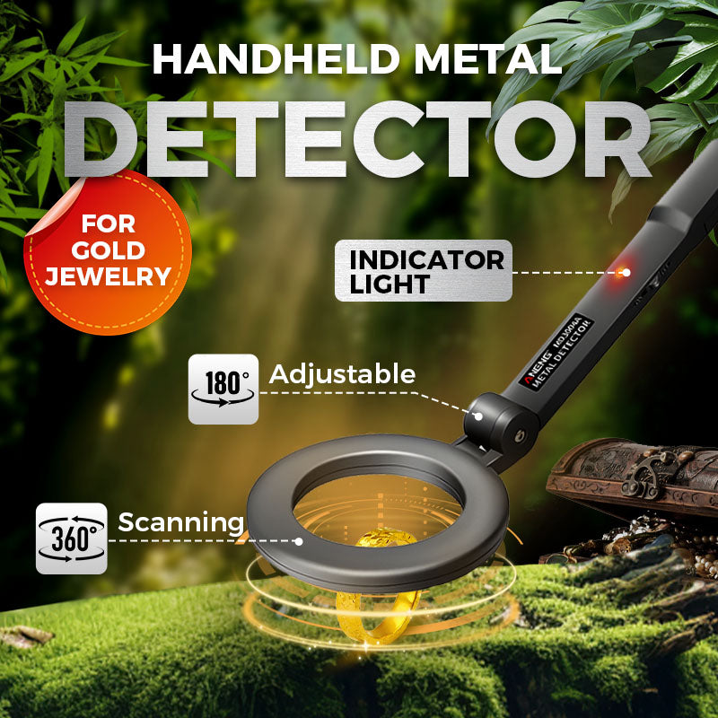 😍Path to wealth😍 High Sensitive Detection LED Flashing Alarm Metal Detector