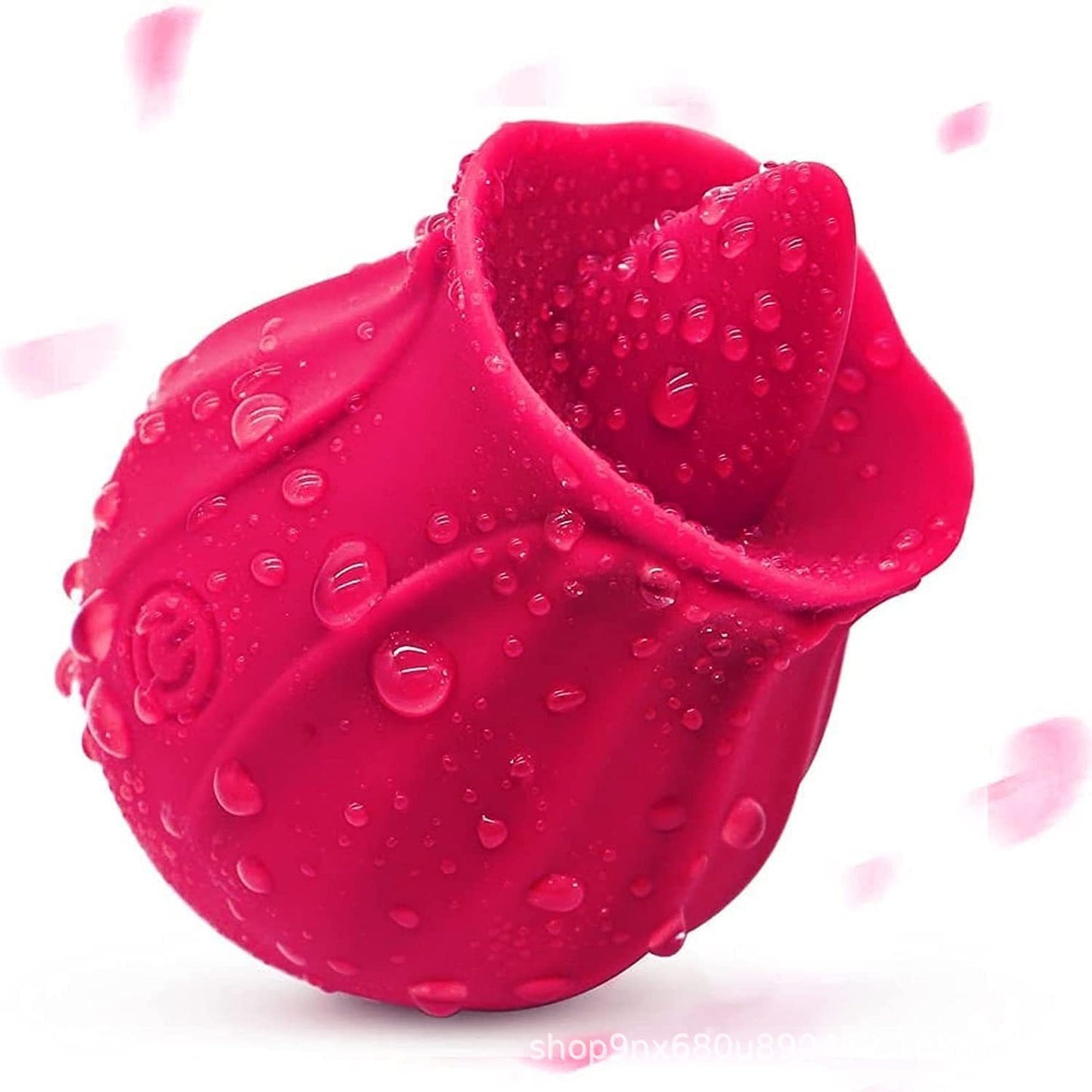 Rose Blossom: Elegant 2-in-1 Sensory Wellness Massager