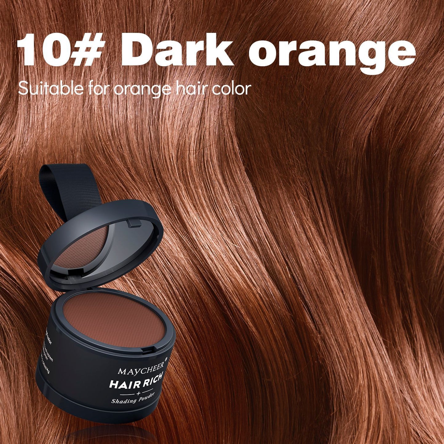 MAYCHEER Contouring & Highlighting Makeup - Forehead Contouring, Sweatproof, Water-resistant, Hairline Powder