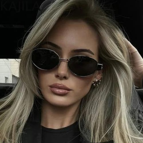 [ Prague ] Retro Metal Sunglasses - projectshades